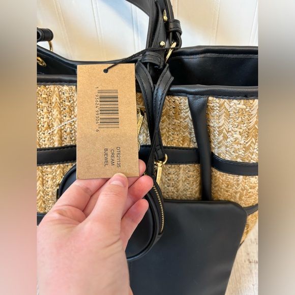 Steve Madden TikTok Women’s BJEWEL handbag black with coin purse and zip-pouch - Picture 4 of 12